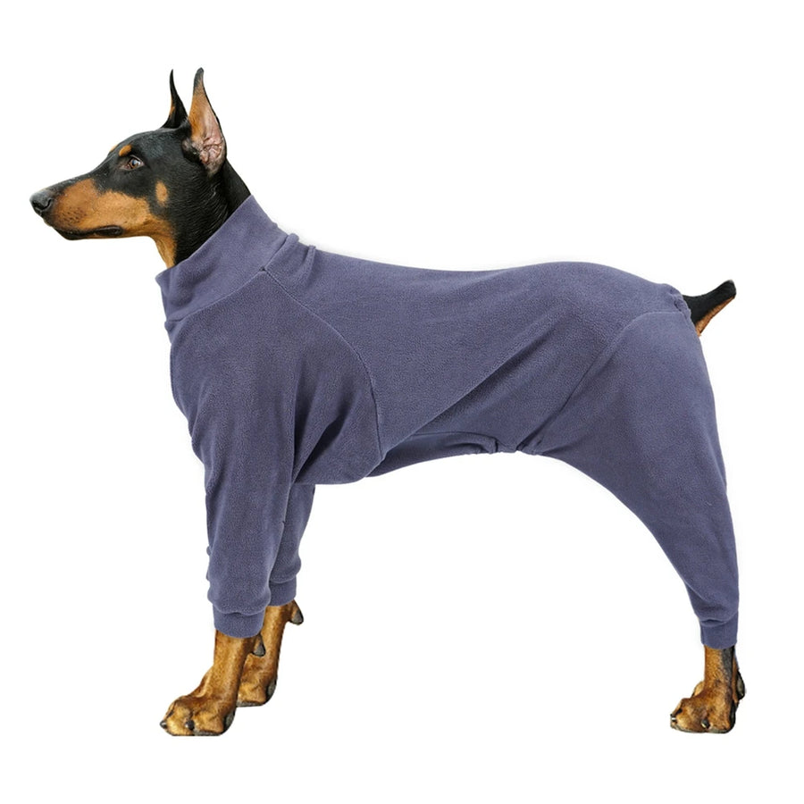 Warm Flannel Pajamas for Medium to Large Dogs